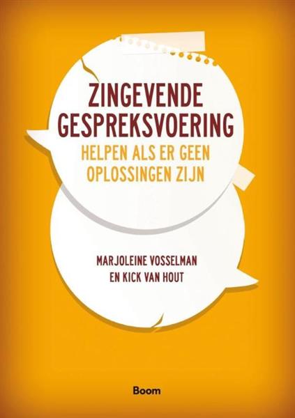 Grote foto zingevende gespreksvoering boeken psychologie