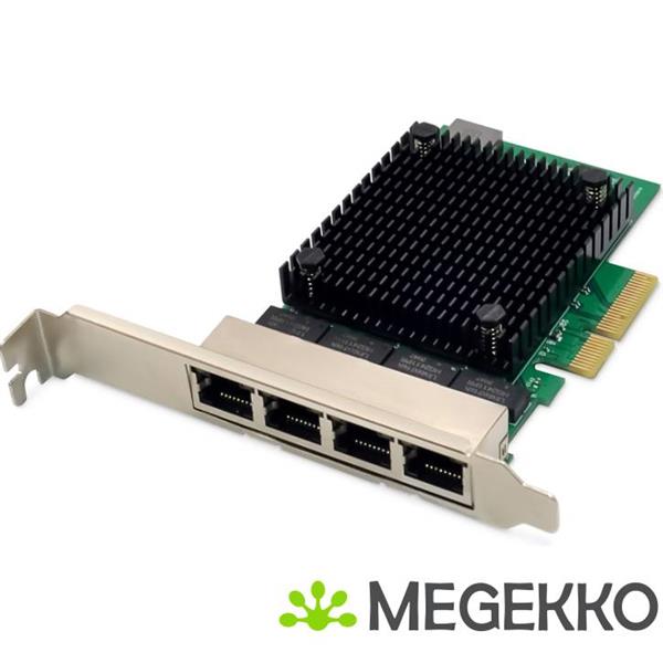 Grote foto digitus dn 10136 netwerkkaart intern ethernet 10000 mbit s computers en software netwerkkaarten routers en switches