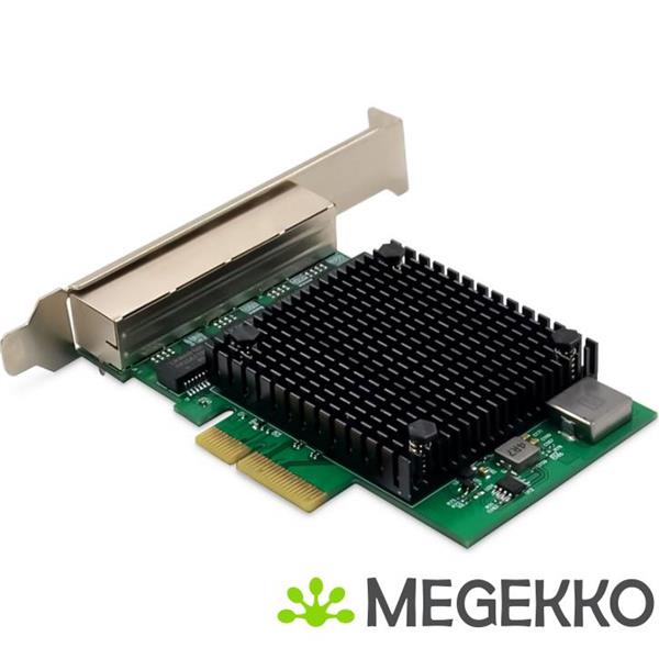 Grote foto digitus dn 10136 netwerkkaart intern ethernet 10000 mbit s computers en software netwerkkaarten routers en switches