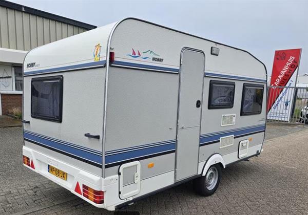 Grote foto hobby classic 420 tm 1996 in.nw.st. vast bed caravans en kamperen caravans