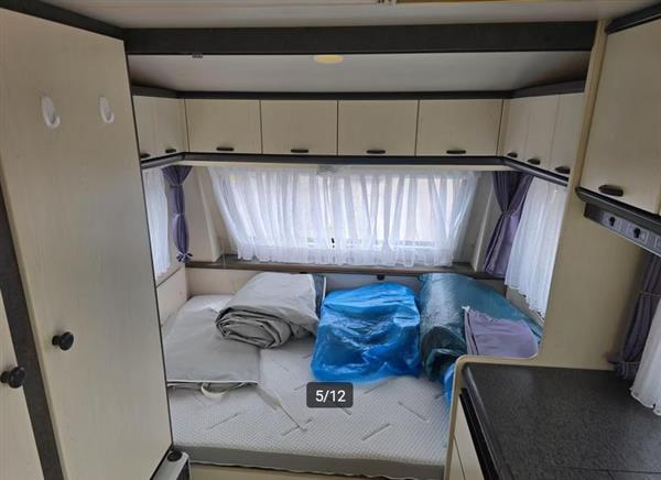 Grote foto hobby classic 420 tm 1996 in.nw.st. vast bed caravans en kamperen caravans