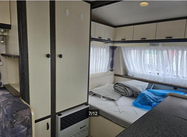 Grote foto hobby classic 420 tm 1996 in.nw.st. vast bed caravans en kamperen caravans
