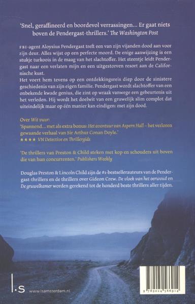 Grote foto het blauwe labyrint pendergast thriller 14 boeken thrillers