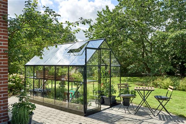 Grote foto nieuw tuinkas qube 610 tuin en terras kassen en kweekspullen