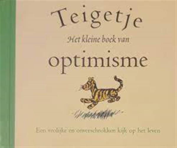 Grote foto teigetje het kleine boek van optimisme boeken stripboeken