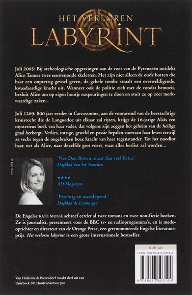 Grote foto het verloren labyrint languedoc trilogie 1 boeken thrillers