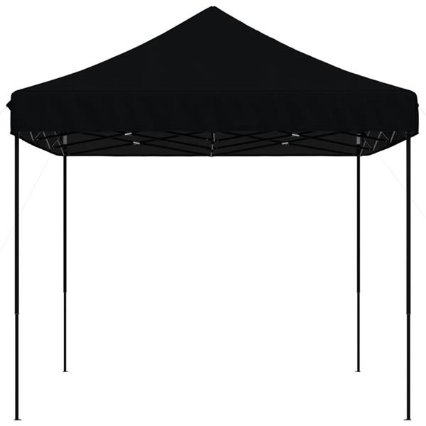 Grote foto vidaxl partytent inklapbaar pop up 410x279x315 cm zwart tuin en terras overige tuin en terras