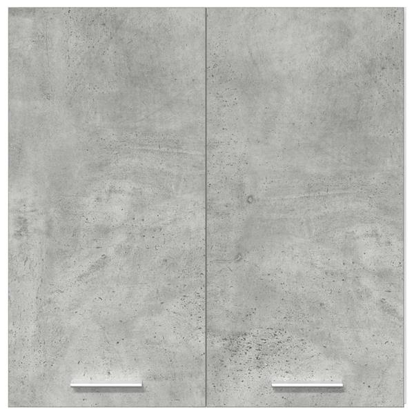 Grote foto vidaxl hangkast lyon 60x31x60 cm bewerkt hout betongrijs huis en inrichting keukens