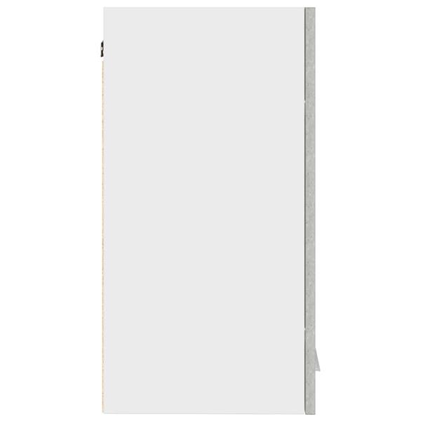 Grote foto vidaxl hangkast lyon 60x31x60 cm bewerkt hout betongrijs huis en inrichting keukens