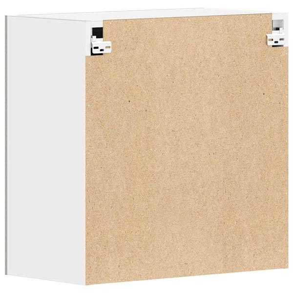 Grote foto vidaxl hangkast lyon 60x31x60 cm bewerkt hout betongrijs huis en inrichting keukens