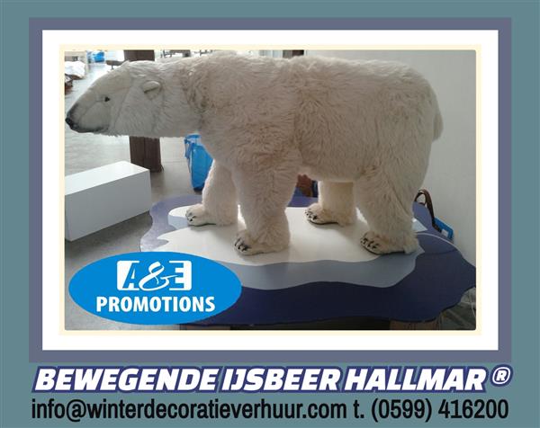 Grote foto koning winter props verhuur bewegende ijsberen hobby en vrije tijd evenementen