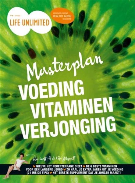 Grote foto masterplan voeding vitaminen verjonging boeken gezondheid en voeding