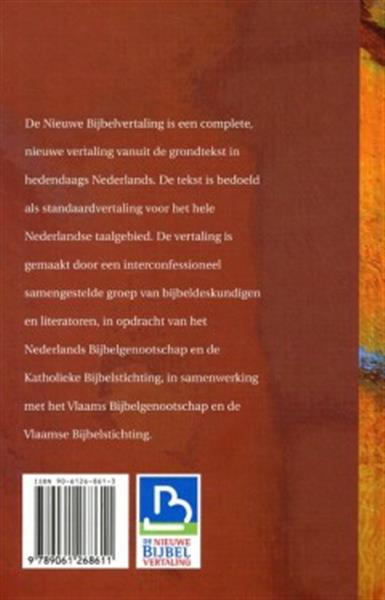 Grote foto bijbel nbv standaard met inleidingen 2 kl. boeken overige boeken