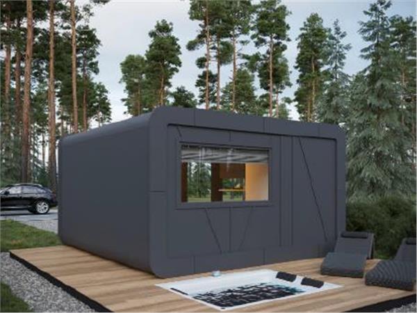 Grote foto frame panel modular house with 24 m terrace diensten en vakmensen bouw en reparatie
