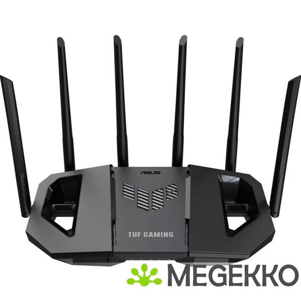 Grote foto asus tuf gaming be6500 tuf be6500 draadloze router 2.5 gigabit ethernet dual band 2.4 ghz 5 ghz computers en software netwerkkaarten routers en switches