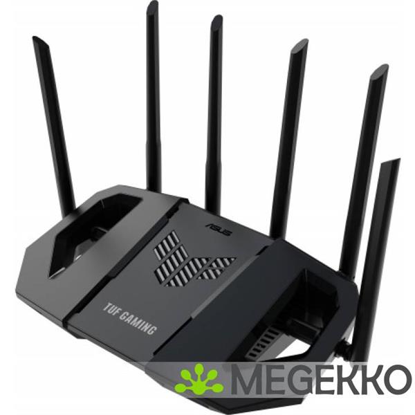 Grote foto asus tuf gaming be6500 tuf be6500 draadloze router 2.5 gigabit ethernet dual band 2.4 ghz 5 ghz computers en software netwerkkaarten routers en switches