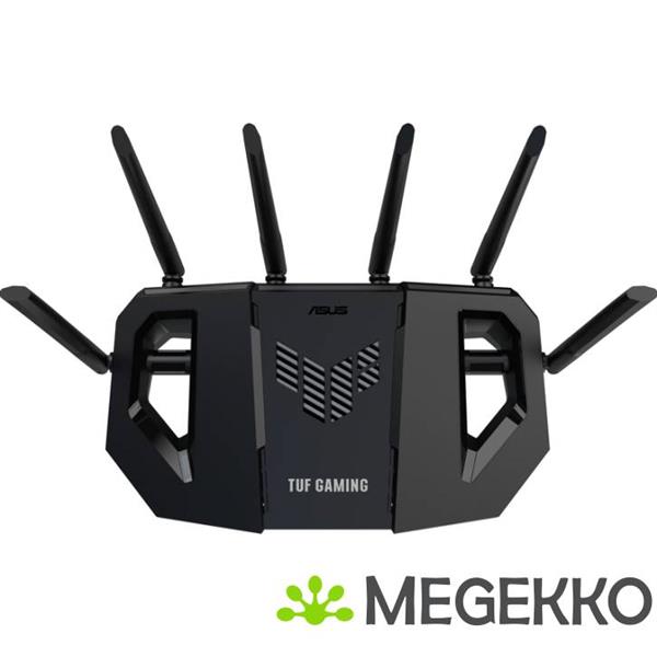 Grote foto asus tuf gaming be6500 tuf be6500 draadloze router 2.5 gigabit ethernet dual band 2.4 ghz 5 ghz computers en software netwerkkaarten routers en switches