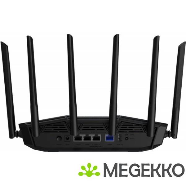 Grote foto asus tuf gaming be6500 tuf be6500 draadloze router 2.5 gigabit ethernet dual band 2.4 ghz 5 ghz computers en software netwerkkaarten routers en switches