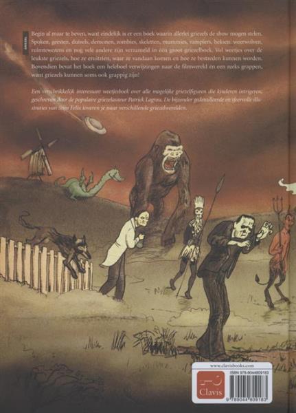 Grote foto het grote griezelboek clavis griezel boeken jeugd 13 jaar en ouder