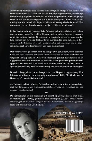 Grote foto het imhotep protocol en de tekenen van eeuwigheid ancient mysteries boeken literatuur