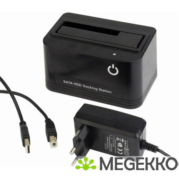 Grote foto gembird hd32 u2s 5 basisstation voor opslagstations usb 2.0 type b zwart computers en software overige computers en software