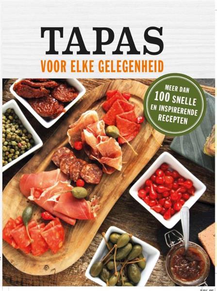Grote foto tapas boeken kookboeken
