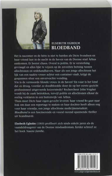 Grote foto bloedband boeken thrillers