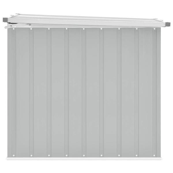 Grote foto vidaxl tuinbox 149x99x93 cm grijs tuin en terras overige tuin en terras