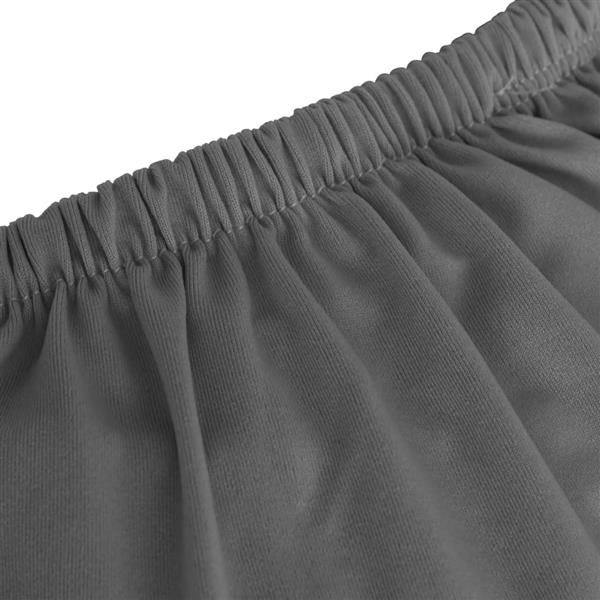 Grote foto vidaxl driezitsbankhoes stretch polyester jersey antracietkleurig tuin en terras tuinmeubelen