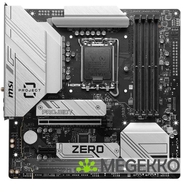 Grote foto msi b760m project zero computers en software moederborden