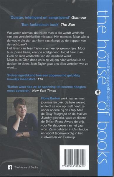 Grote foto de weduwe boeken thrillers