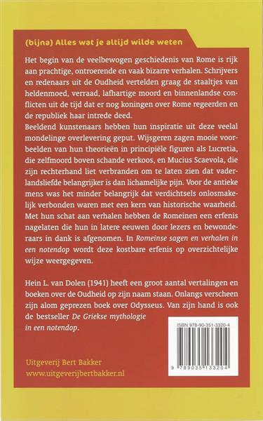 Grote foto romeinse sagen en verhalen in een notendop boeken geschiedenis wereld