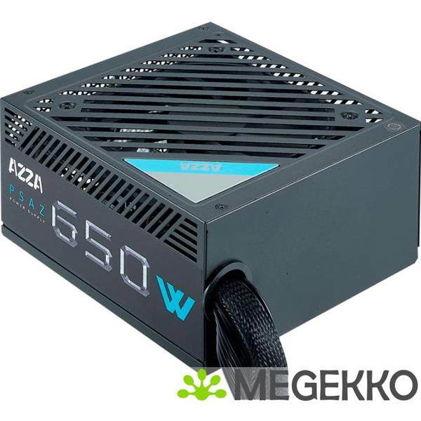 Grote foto azza psaz 650w power supply unit 650w zwart computers en software overige