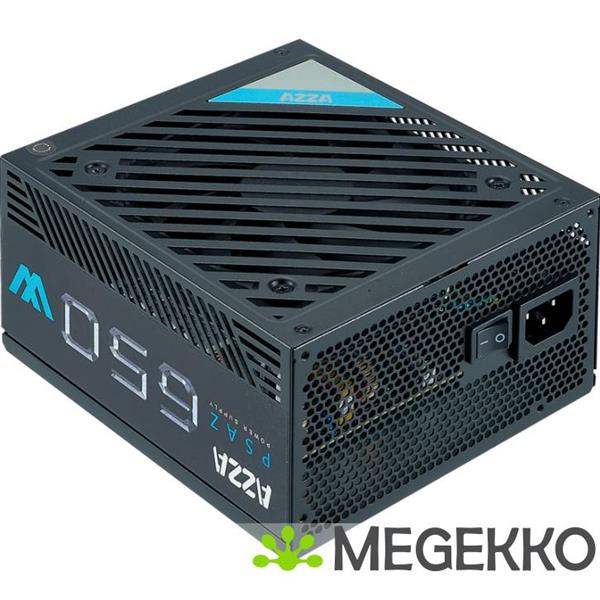 Grote foto azza psaz 650w power supply unit 650w zwart computers en software overige
