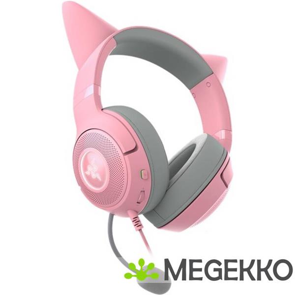 Grote foto razer kraken kitty v2 roze audio tv en foto koptelefoons