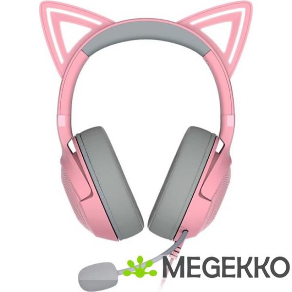 Grote foto razer kraken kitty v2 roze audio tv en foto koptelefoons