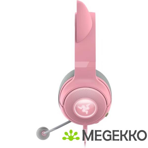 Grote foto razer kraken kitty v2 roze audio tv en foto koptelefoons