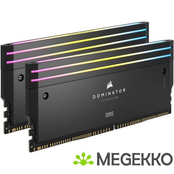 Grote foto corsair ddr5 dominator titanium light enhancement black computers en software overige computers en software