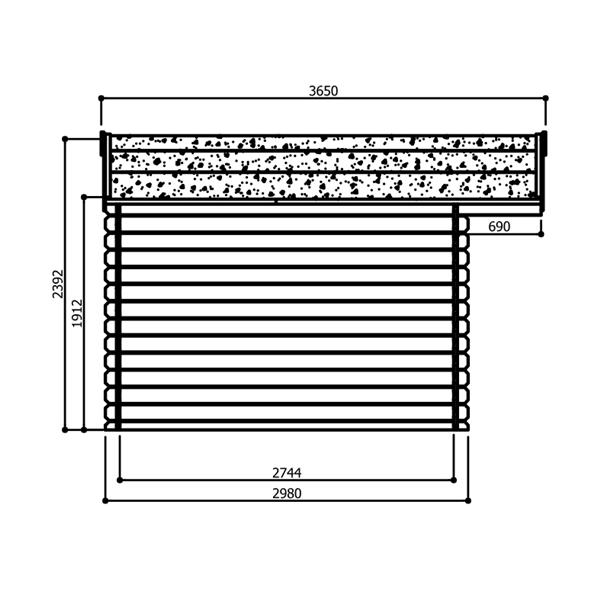 Grote foto nieuw modern houten tuinhuis dole s8384 tuin en terras tuinhuisjes en blokhutten