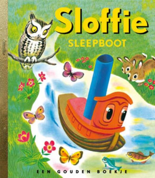 Grote foto sloffie sleepboot boeken jeugd 13 jaar en ouder