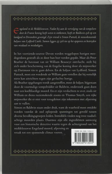 Grote foto gehangene van dartmoor boeken thrillers