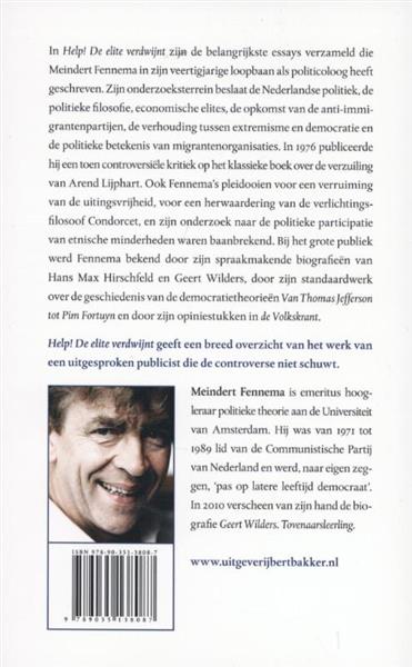 Grote foto help de elite verdwijnt boeken politiek en maatschappij