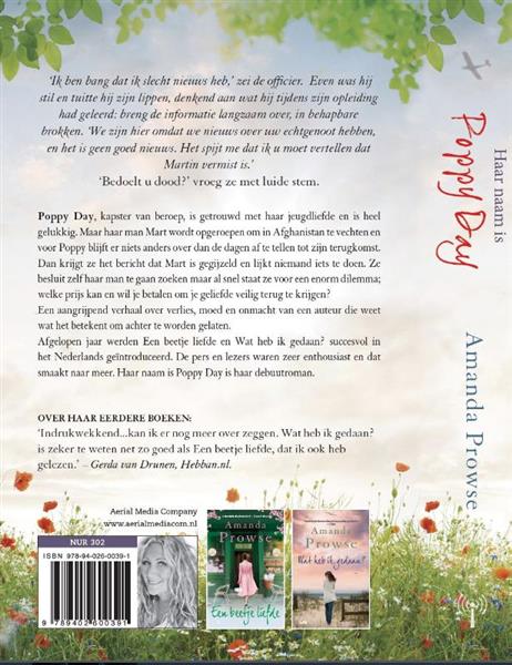 Grote foto haar naam is poppy day no greater love serie 1 boeken overige boeken