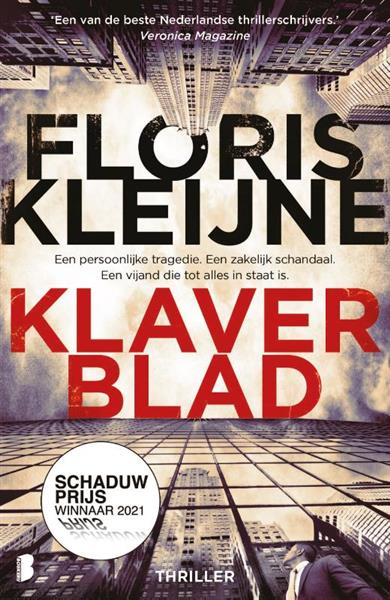 Grote foto klaverblad boeken thrillers
