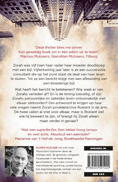Grote foto klaverblad boeken thrillers