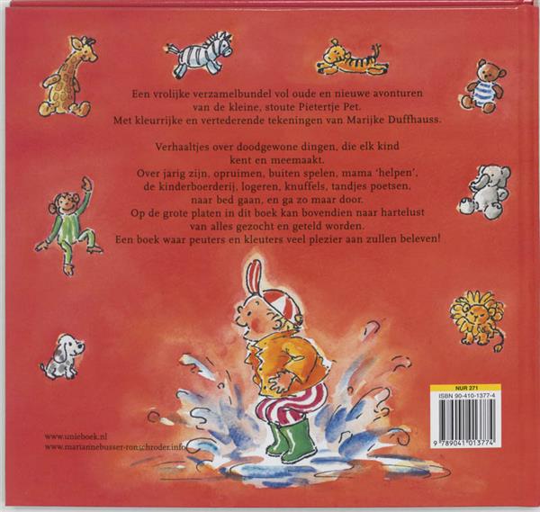 Grote foto het grote pietertje pet boek boeken jeugd 13 jaar en ouder