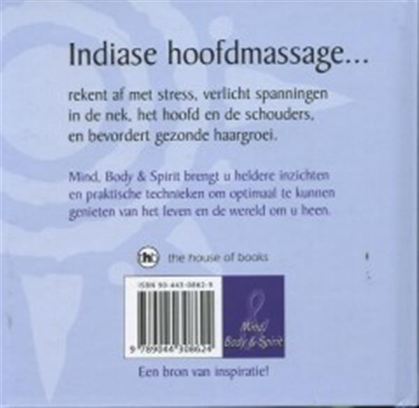 Grote foto indiase hoofdmassage mind body spirit boeken gezondheid en voeding