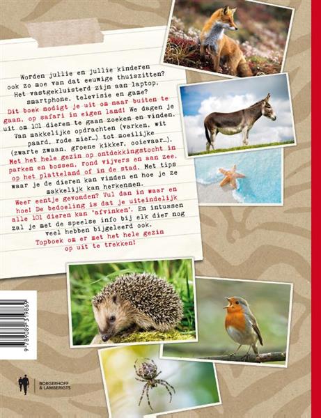 Grote foto op safari in eigen land boeken hobby en vrije tijd