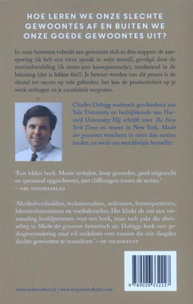 Grote foto macht der gewoonte boeken politiek en maatschappij