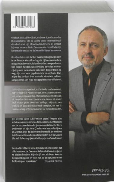 Grote foto het alfabethuis de bedrijfsterrorist boeken thrillers